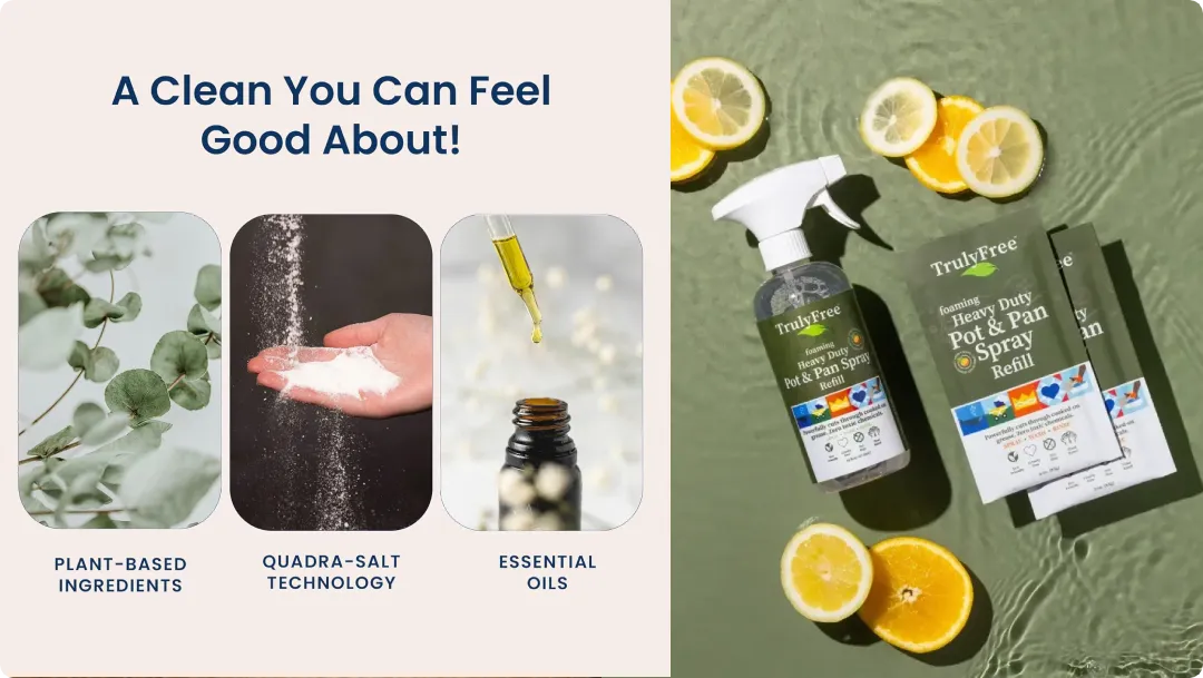 benefit of truly free Pot And Pan Spray