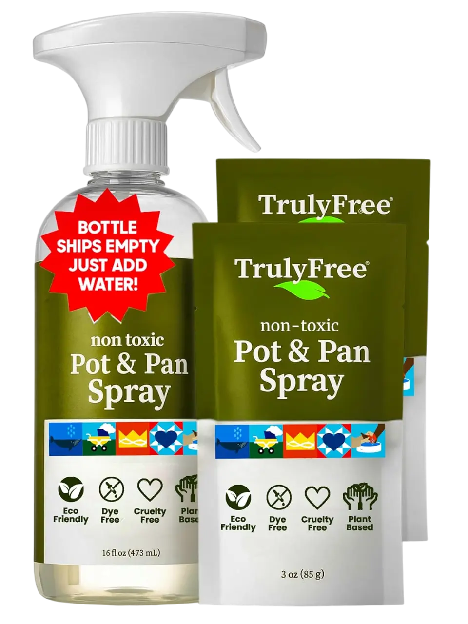 truly free Pot And Pan Spray